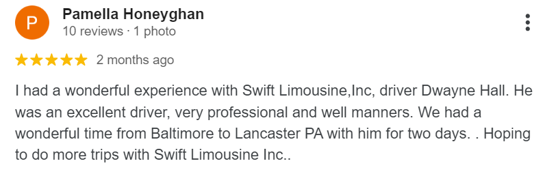 Swift Limousine Review